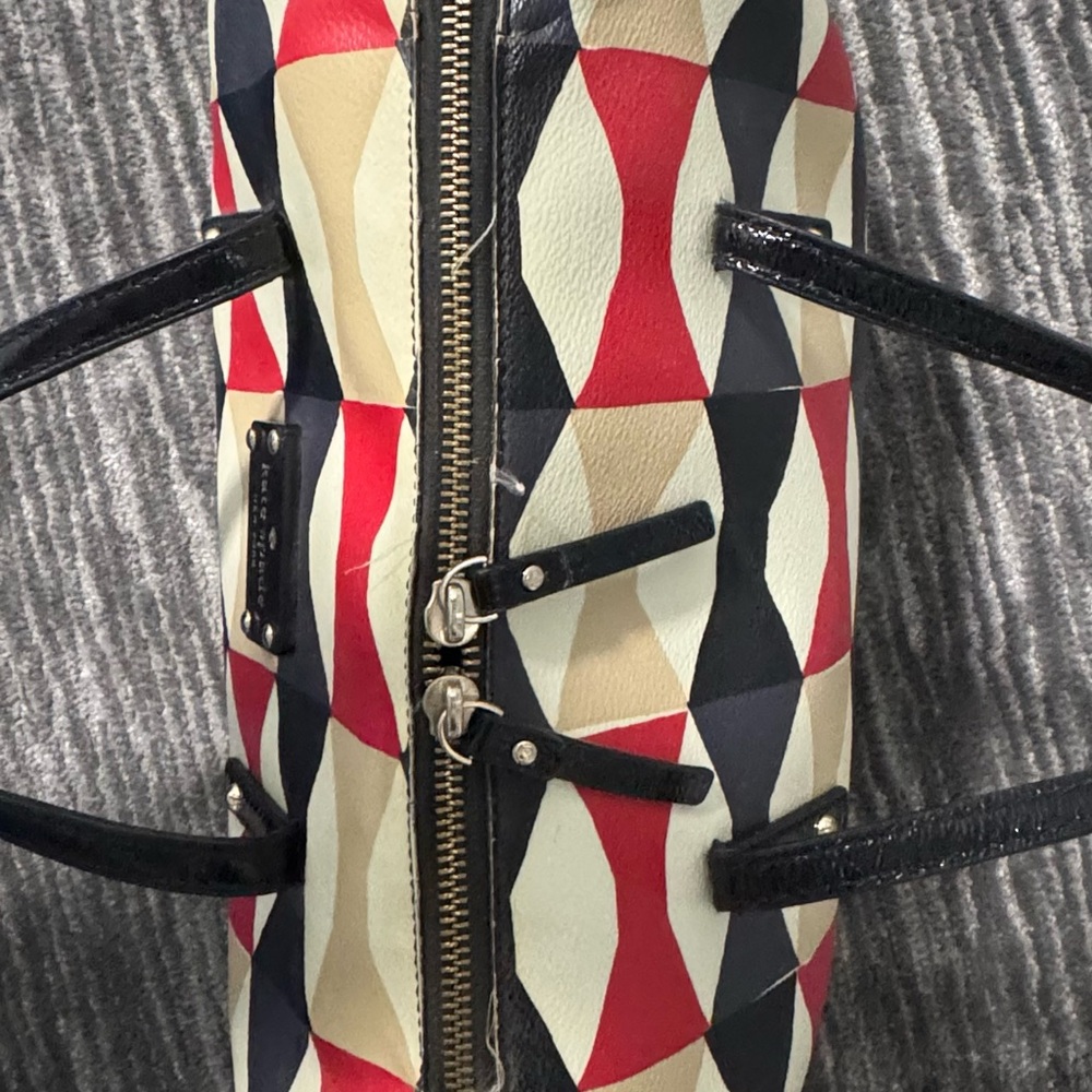 Kate Spade Multicolor Geometric Pattern Bag - Picture 5 of 6